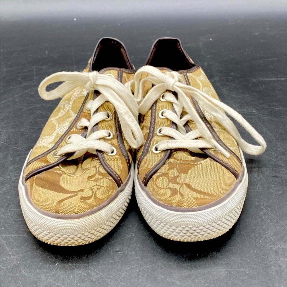 Y2K Coach Signature Canvas Shoes